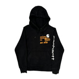 Carhartt Graphic Hoodie - Small Black Cotton