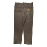 Carhartt Carpenter Trousers - 32W 31L Brown Cotton