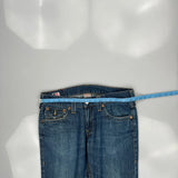 True Religion Boot Cut Jeans - 37W 31L Blue Cotton