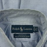 Yarmouth Ralph Lauren Shirt - Medium Blue Cotton