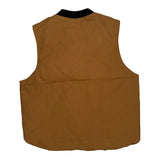 Unbranded Workwear Vest - XL Brown Cotton