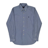 Ralph Lauren Checked Shirt - Medium Blue Cotton