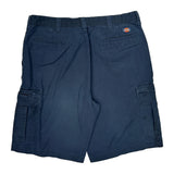Dickies Cargo Shorts - 37W 11L Navy Cotton