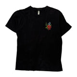 Skateboarding Santa Cruz Graphic T-Shirt - Medium Black Cotton