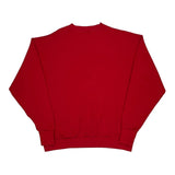 Delta College Sweatshirt - Large Red Cotton
