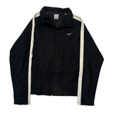 Nike Track Jacket - Medium Black Polyester