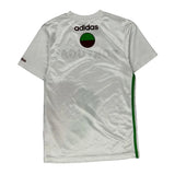 Vintage Portugal Adidas Football Shirt - Small White Polyester