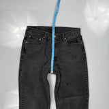 550 Levis Jeans - 34W 31L Grey Cotton