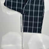 Dickies Checked Cargo Shorts - 34W 10L White Cotton