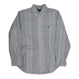 Ralph Lauren Striped Shirt - Large Multicoloured Cotton