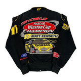 2003 Matt Kenseth Jh Designs Dewalt Nascar Bomber Jacket - Small Black Cotton