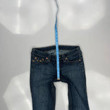 True Religion Skinny Jeans - 30W US 4 Blue Denim