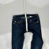 True Religion Skinny Jeans - 28W UK 6 Dark Wash Cotton