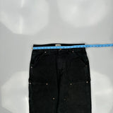 Elwood Double Knee Carpenter Pants - 32W 28L Gray Cotton
