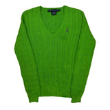 Ralph Lauren Sport Sweater - Medium Green Cotton