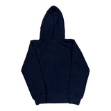 Age 7 Lee Camo Hoodie - Small Navy Cotton
