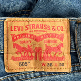 Levis Jeans - 34W 30L Blue Denim