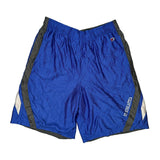 Champion Sport Shorts - Large Blue Polyester