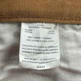Dickies Double Knee Carpenter Pants - 30W 32L Brown Cotton