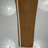 Carhartt Double Knee Carpenter Trousers - 38W 30L Brown Cotton