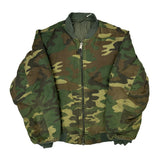 Unbranded Camo Bomber Jacket - 3XL Camo Cotton