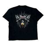 Motorcycle American Chopper Graphic T-Shirt - XL Black Cotton