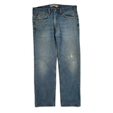 505 Levis Jeans - 34W 30L Light Wash Denim