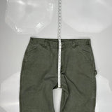 Carhartt Carpenter Pants - 38W 32L Green Cotton