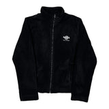 Hard Rock Cafe Fleece Jacket - XL Black Polyester