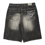 Enyce Denim Shorts - 38W 13L Grey Cotton