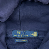 Polo By Ralph Lauren Hoodie - Large Navy Cotton