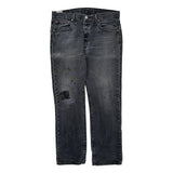 Levis Double Knee Jeans - 34W 30L Grey Denim