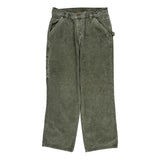 Unbranded Cord Pants - 31″ Waist Green Cotton