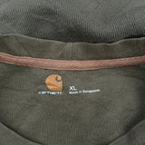 Carhartt Sweatshirt - XL Green Cotton