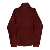 Rei Fleece Jacket - Small Burgundy Polyester