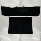 Germany Unbranded Single Stitch T-Shirt - Large Black Cotton