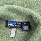 Synchilla Patagonia Fleece - XL Green Polyester