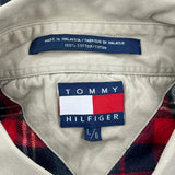 Vintage Tommy Hilfiger Checked Shirt - Large Multicoloured Cotton