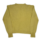 Polo Sport Sweater - Medium Yellow Cotton