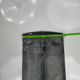 501 Levis Jeans - 33W 30L Gray Denim