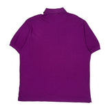 Lacoste Polo Shirt - 2XL Purple Cotton