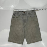 Southpole Denim Shorts - 26W 12L Gray Cotton