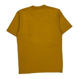 Carhartt T-Shirt - Small Yellow Cotton