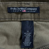 Polo By Ralph Lauren Cord Pants - 34″ Waist Brown Cotton