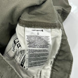 Carhartt Carpenter Shorts - 34W 9L Green Cotton