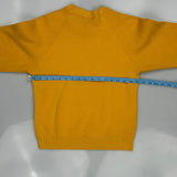 Michigan Unbranded Sweatshirt - Small Yellow Cotton