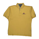 Tommy Hilfiger Polo Shirt - Large Yellow Cotton