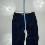Unbranded Cord Pants - 33″ Waist Navy Cotton