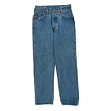 501 Levis Jeans - 25W 26L Blue Denim
