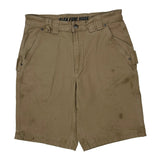 Duluth Carpenter Shorts - 32W 10L Khaki Cotton